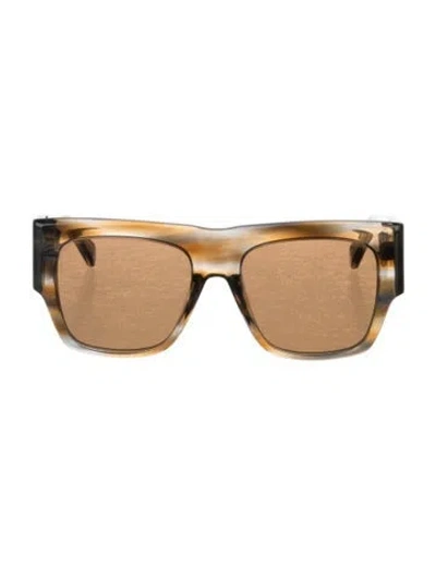 Pre-owned Celine Wayfarer Tinted Sunglasses In Neutral