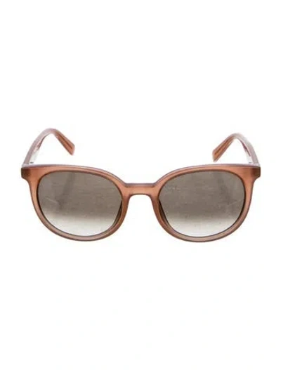 Pre-owned Celine Wayfarer Tinted Sunglasses In Orange