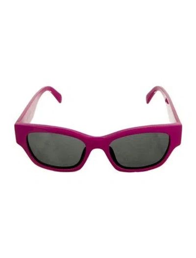 Pre-owned Celine Wayfarer Tinted Sunglasses In Pink
