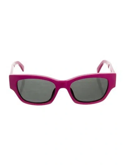 Pre-owned Celine Wayfarer Tinted Sunglasses In Pink