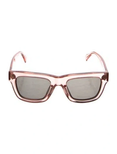 Pre-owned Celine Wayfarer Tinted Sunglasses In Pink