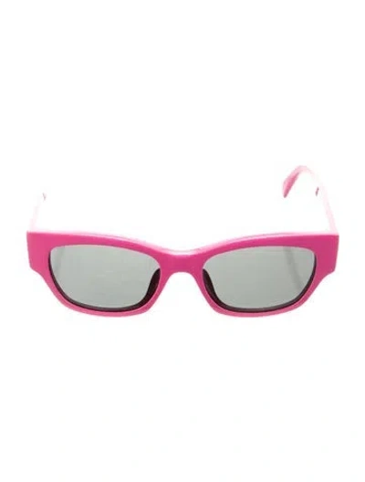 Pre-owned Celine Wayfarer Tinted Sunglasses In Pink