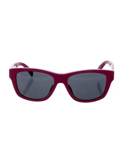 Pre-owned Celine Wayfarer Tinted Sunglasses In Pink