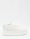 Celine Block Leather Platform Sneaker