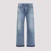 Celine Light Blue Relaxed Jeans In Blue