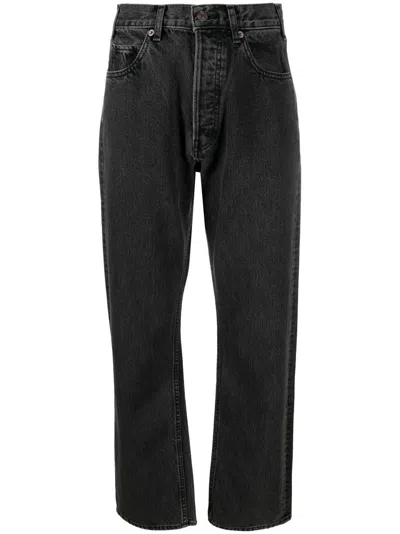 Celine Wesley Straight-leg Jeans In Black