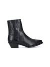 Celine Western Boots In Black