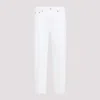 Celine Boyfriend Jeans 001 In Cotton Denim In White
