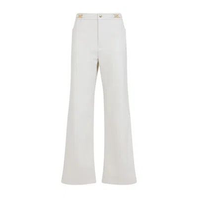 CELINE WHITE COTTON PANTS