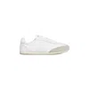 Celine White Lace-up Sneakers For Women In White
