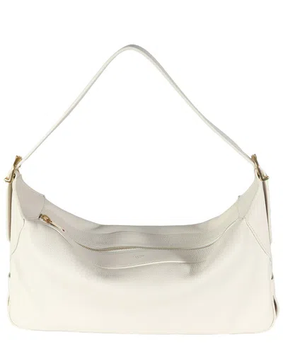 Celine White Leather Medium Romy (authentic Pre-loved)