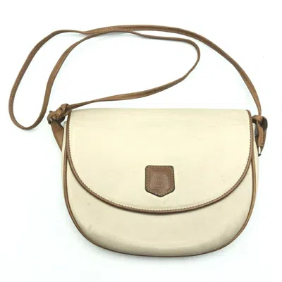 Pre-owned Celine White Leather Shoulder Bag ()