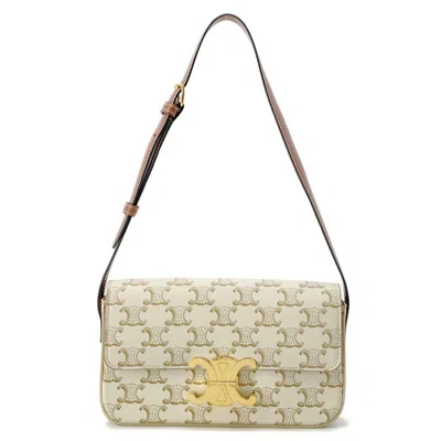 Pre-owned Celine White Pvc Leather Shoulder Bag ()