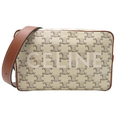 Pre-owned Celine White Pvc Leather Shoulder Bag ()