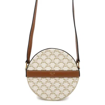 Pre-owned Celine White Pvc Leather Shoulder Bag ()