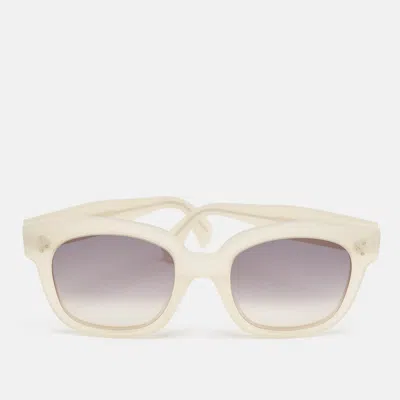 Pre-owned Celine White/grey Gradient New Audrey Cl4002un Wayfarer Sunglasses