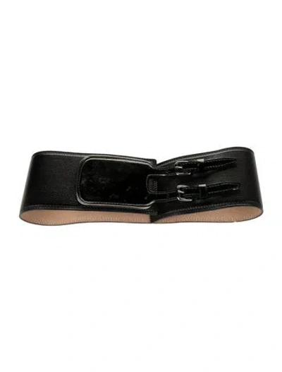 Pre-owned Celine Wide Leather Belt In Multi