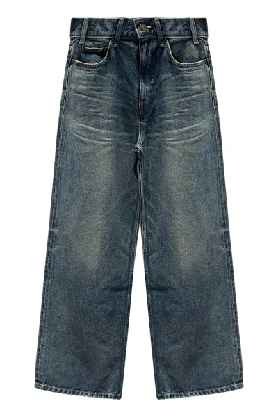 Celine Wide-leg Jeans In Blue