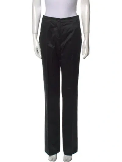 Pre-owned Celine Wide Leg Pants In Black