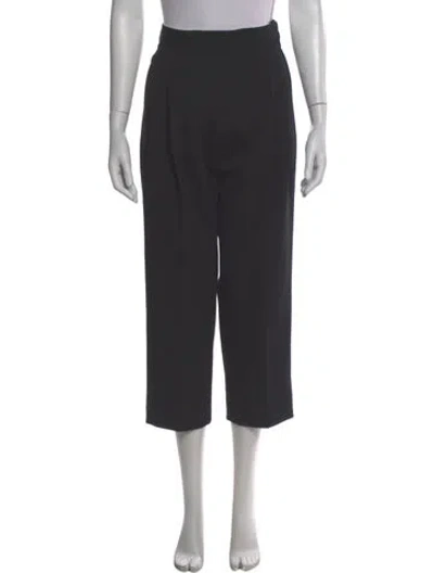 Pre-owned Celine Wide Leg Pants In Black