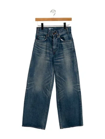 Pre-owned Celine Wide Leg Pants In Blue