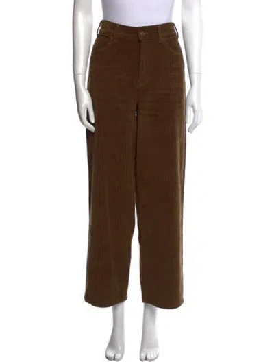 Pre-owned Celine Wide Leg Pants In Brown