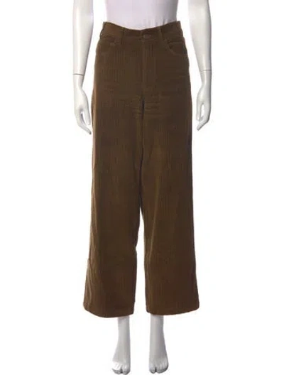 Pre-owned Celine Wide Leg Pants In Brown