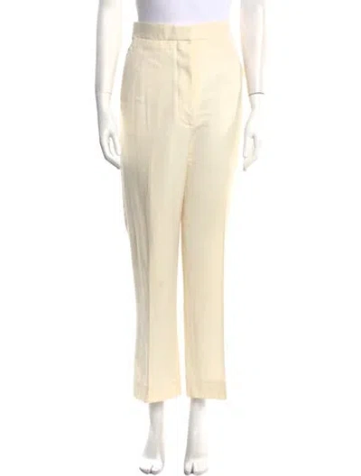 Pre-owned Celine Wide Leg Pants In Neutral