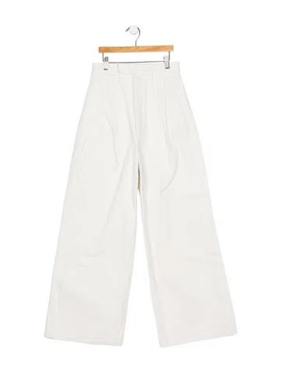 Pre-owned Celine Wide Leg Pants In Neutral