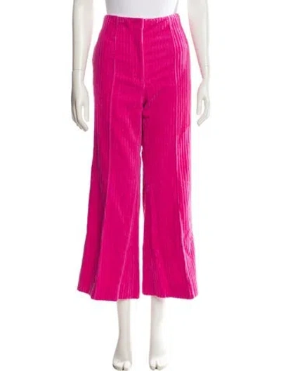 Pre-owned Celine Wide Leg Pants In Pink