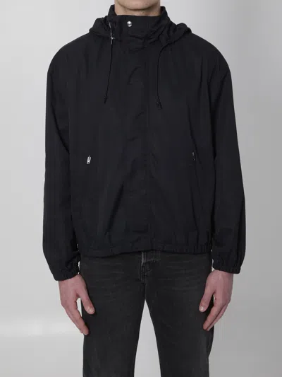Celine Wind Jacket In Twill In Black