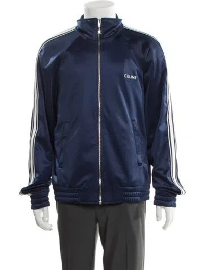 Pre-owned Celine Windbreaker W/ Tags In Blue