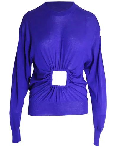 Pre-owned Celine Window Panel Knitted Sweater (authentic Pre-loved)