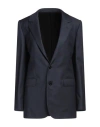 Celine Woman Blazer Midnight Blue Size 6 Wool In Blue