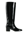 Celine Woman Boot Black Size 8 Calfskin In Black