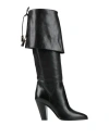 Celine Woman Boot Black Size 8 Calfskin In Black