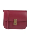Celine Woman Cross-body Bag Burgundy Size - Calfskin In Red