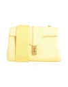 Celine Woman Cross-body Bag Pastel Yellow Size - Calfskin In Yellow