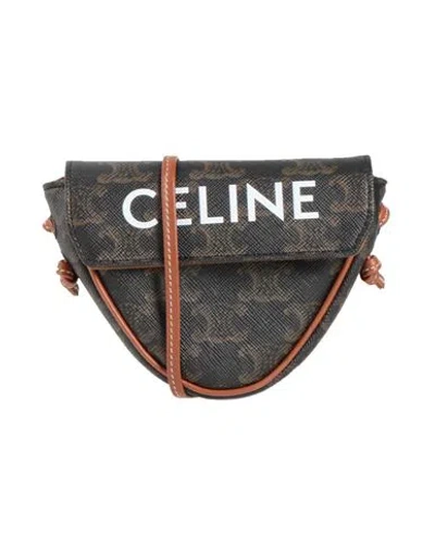 Celine Woman Cross-body Bag Black Size - Leather