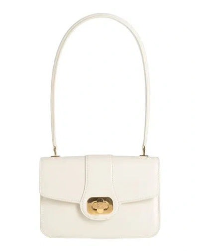 Celine Woman Handbag Off White Size - Calfskin