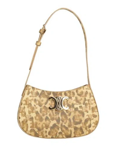 Celine Woman Handbag Yellow Size - Leather