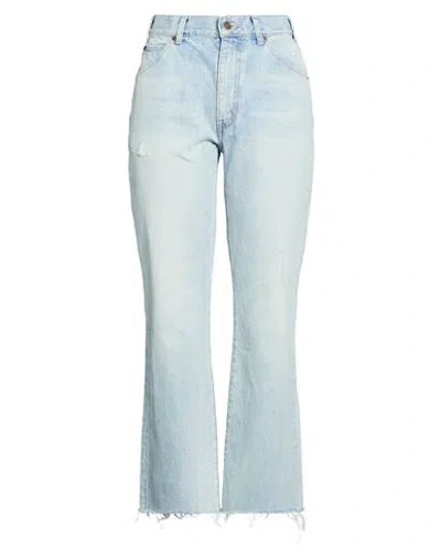 Celine Woman Jeans Blue Size 28 Cotton