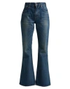 Celine Woman Jeans Blue Size 30 Cotton In Blue