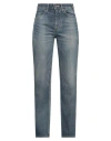 Celine Woman Jeans Blue Size 30 Cotton