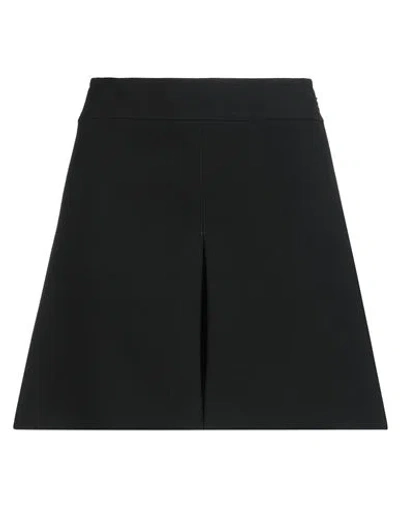 Celine Woman Mini Skirt Black Size 2 Wool