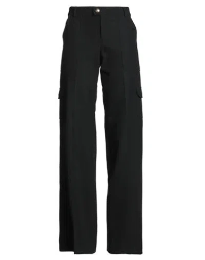 Celine Woman Pants Black Size 8 Cotton