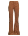 Celine Woman Pants Camel Size 25 Cotton