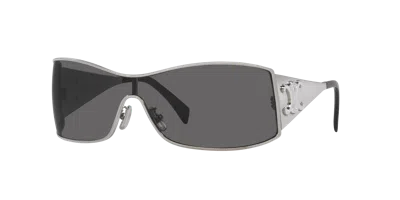 Celine Woman Sunglass Maxi Metal Triomphe Cl40283u In Grey