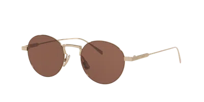 Celine Woman Sunglass Metal Cl40346u In Gold
