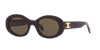 Celine Woman Sunglass Triomphe Cl40194u In Brown